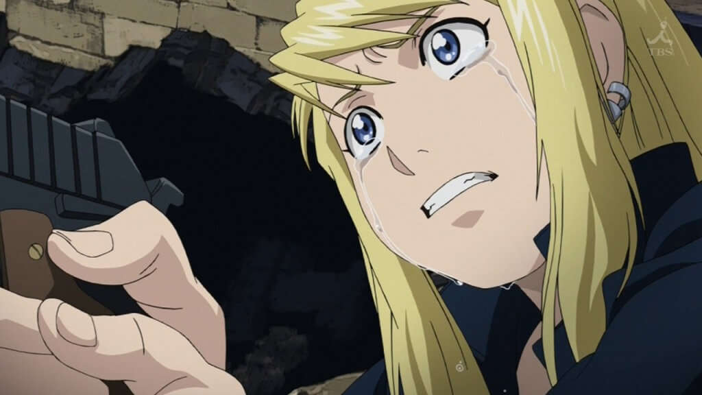 Combat Between Winry And Scar
